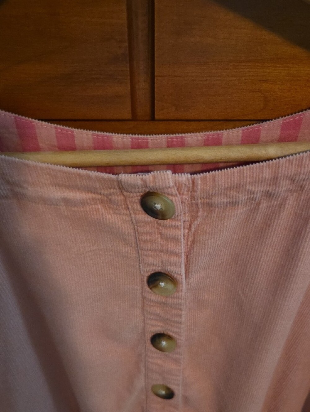 Anthropologie Peach Peplum Scoop-Neck Top - Picture 3 of 5
